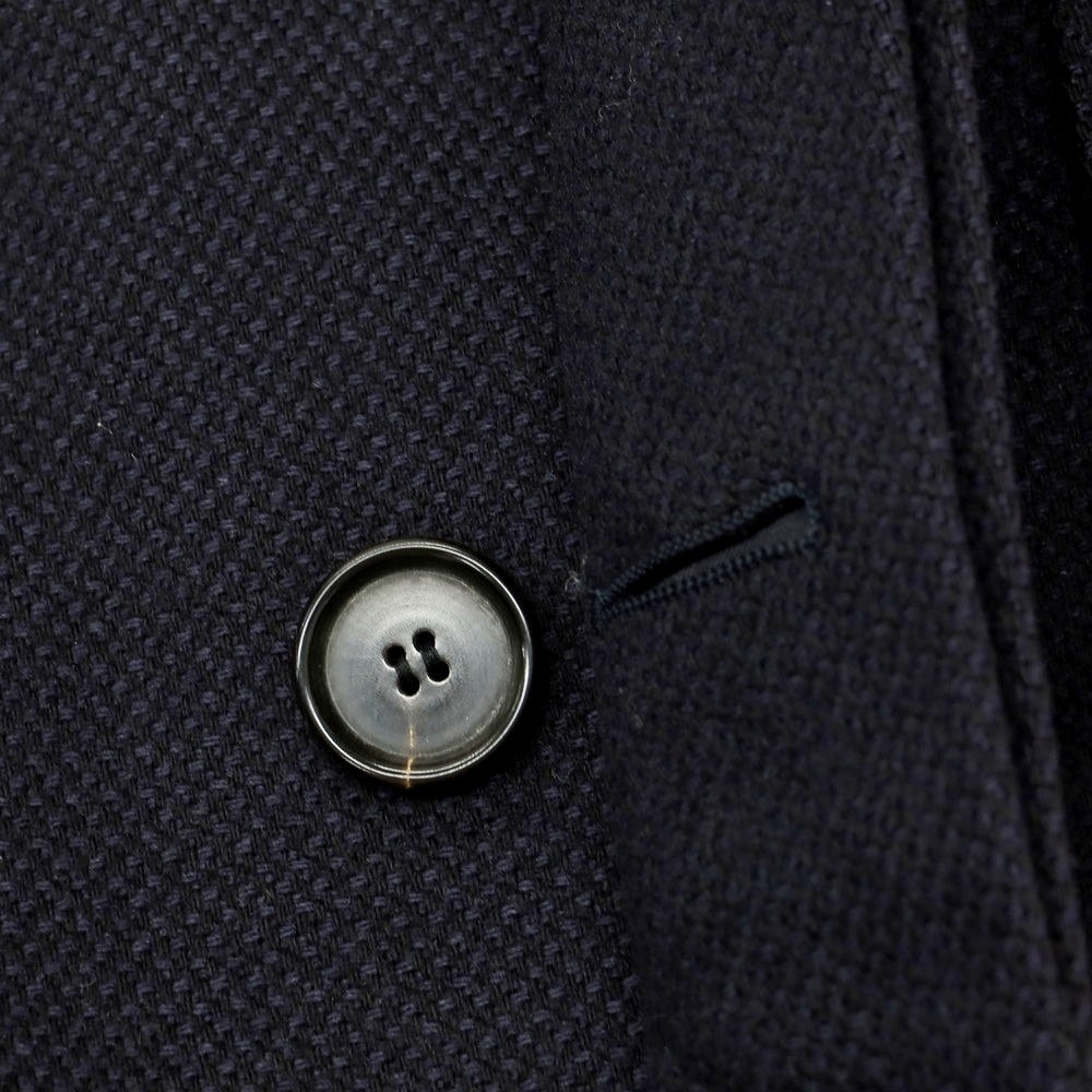 【中古】サルトリアパルマ Sartoria Parma BEAMS F別注 ウール チェスターフィールドコート ダークネイビー【 44 】【 状態ランクB 】【 メンズ 】