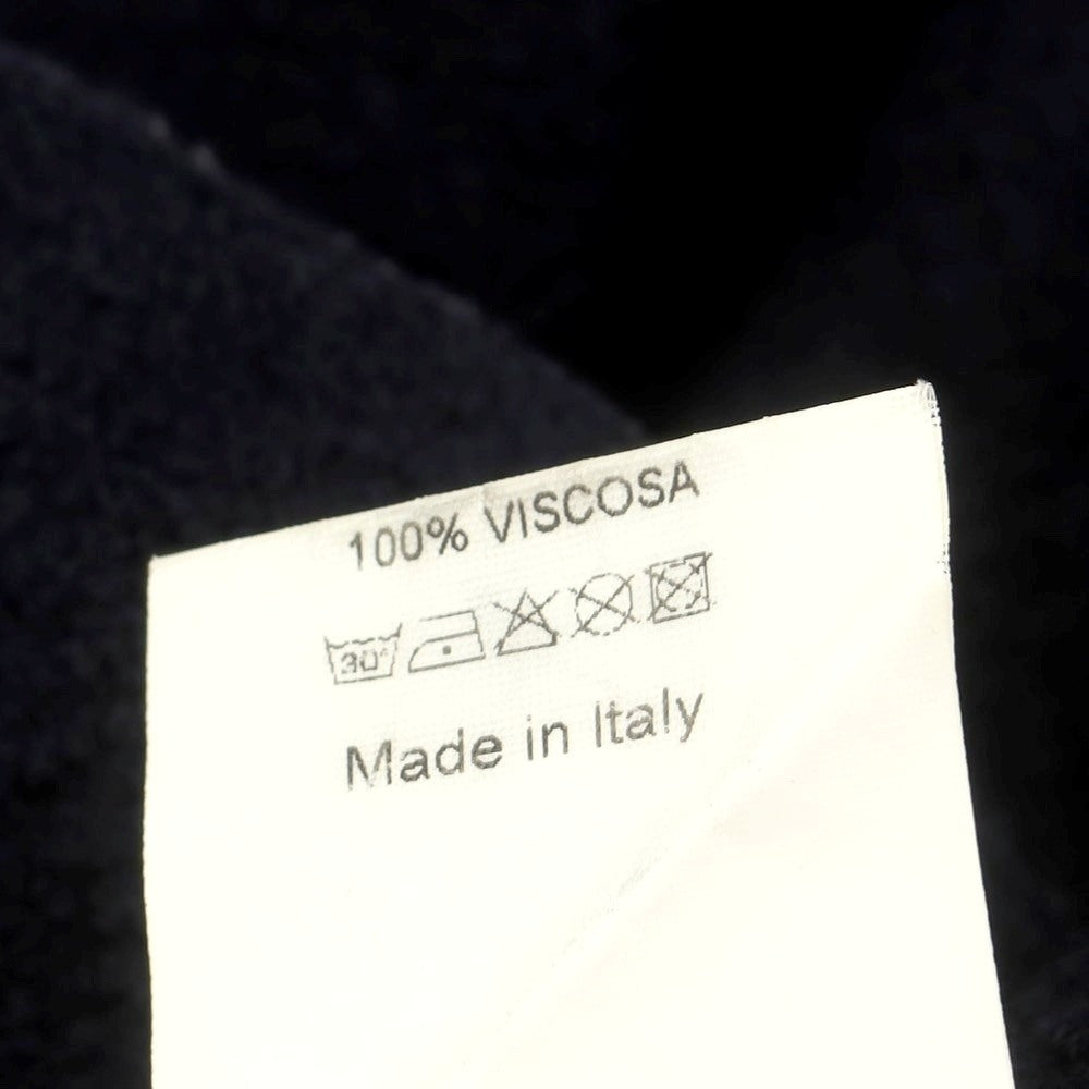 【中古】サルトリア フェスタ SARTORIA FESTA ウール チェスターフィールドコート ダークネイビー【 46 】【 状態ランクC 】【 メンズ 】