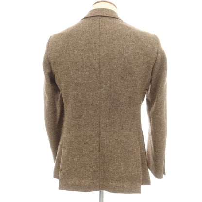 【中古】ルビアム LUBIAM ウール テーラードジャケット ブラウン系【 46 】【 状態ランクB 】【 メンズ 】