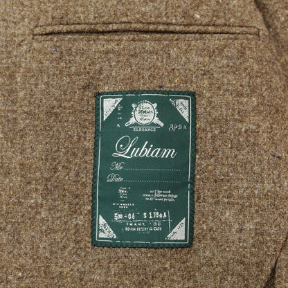 【中古】ルビアム LUBIAM ウール テーラードジャケット ブラウン系【 46 】【 状態ランクB 】【 メンズ 】