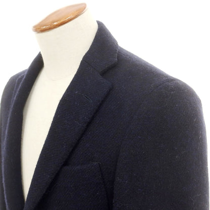 【中古】アルテア Altea ハリスツイードウール テーラードジャケット ダークネイビー【 46 】【 状態ランクC 】【 メンズ 】