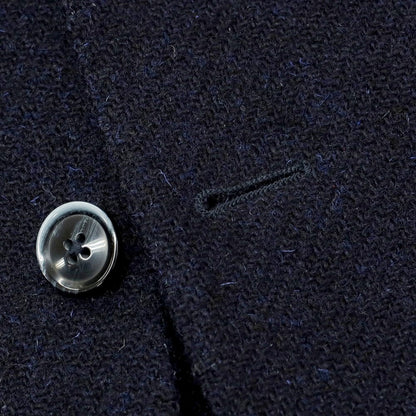 【中古】アルテア Altea ハリスツイードウール テーラードジャケット ダークネイビー【 46 】【 状態ランクC 】【 メンズ 】