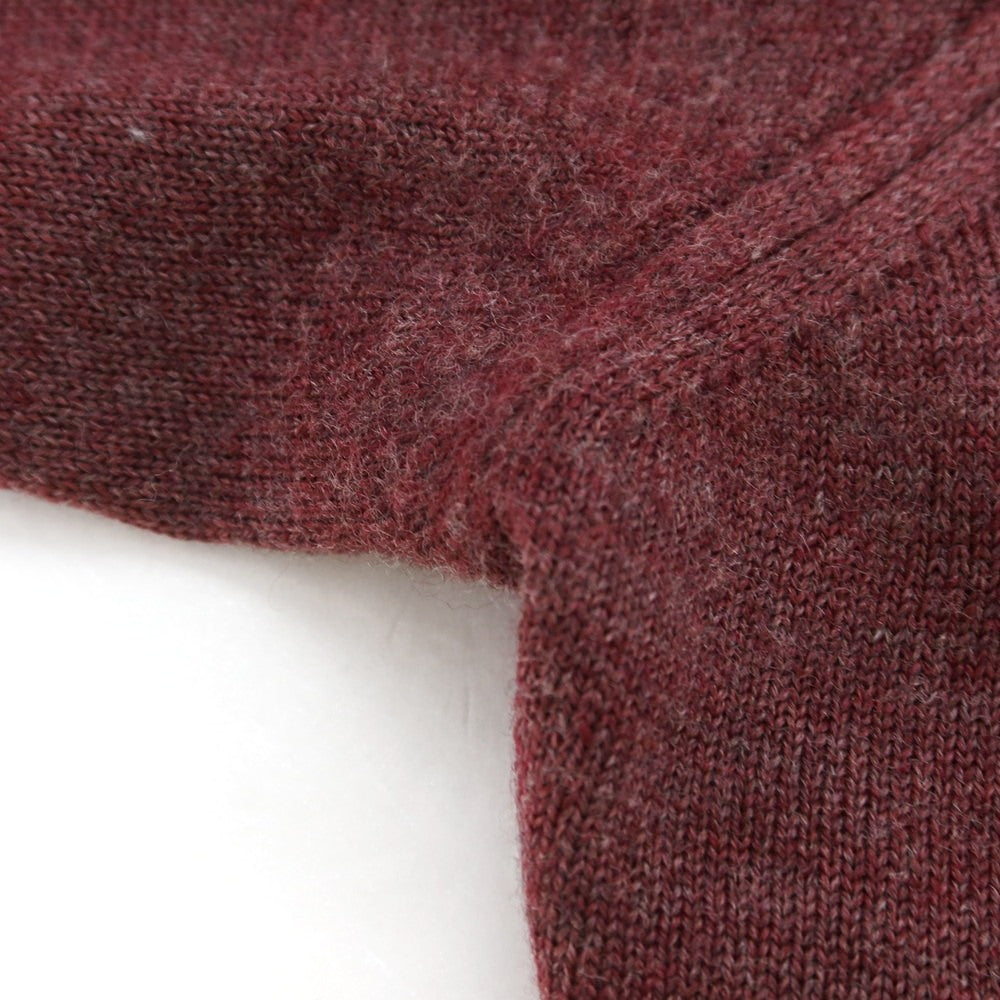 【中古】ザノーネ ZANONE ハイゲージ ウール カーディガン パープル【 46 】【 状態ランクC 】【 メンズ 】