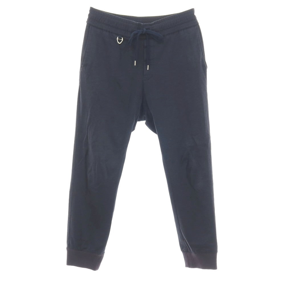 【中古】ソリード SOLIDO コットン ジョガーパンツ イージーパンツ ネイビー【サイズ2】【 状態ランクC 】【 メンズ 】