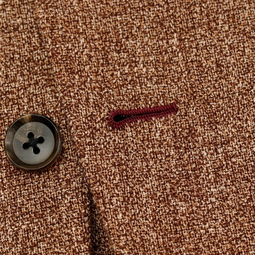 【中古】ブリッラ ペル イル グスト Brilla per il gusto シルクリネンウールモヘヤ 3B テーラードジャケット マルーン系【サイズ46】【 状態ランクB 】【 メンズ 】