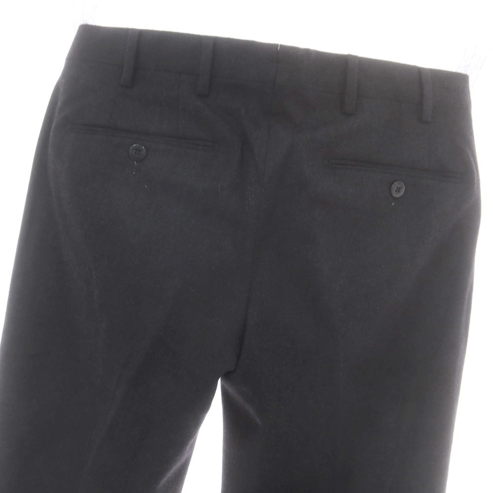 【中古】ジェルマーノ GERMANO ストレッチウール ドレススラックスパンツ チャコールグレー【 44 】【 状態ランクB 】【 メンズ 】
