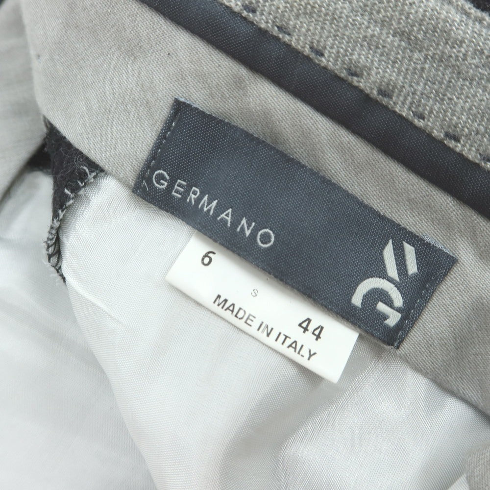 【中古】ジェルマーノ GERMANO ストレッチウール ドレススラックスパンツ チャコールグレー【 44 】【 状態ランクB 】【 メンズ 】