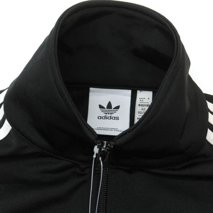 【中古】アディダス adidas ポリエステル トラックジャケット ジャージ ブラック【 J XL 】【 状態ランクB 】【 メンズ 】