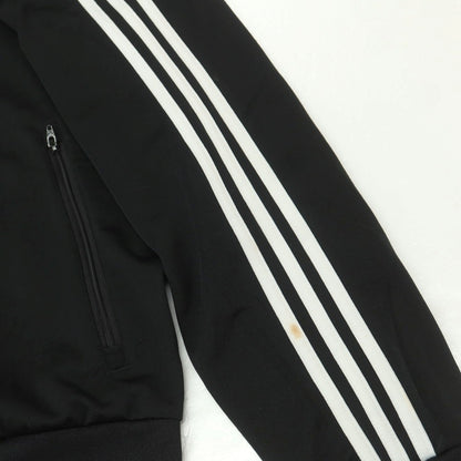 【中古】アディダス adidas ポリエステル トラックジャケット ジャージ ブラック【 J XL 】【 状態ランクB 】【 メンズ 】