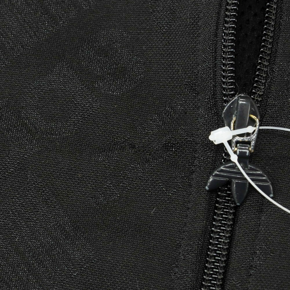 【中古】アディダス adidas × Alexander Wang ストレッチ ポリエステル ジャカード トラックジャケット ジャージ ブラック【 J 2XO 】【 状態ランクC 】【 メンズ 】