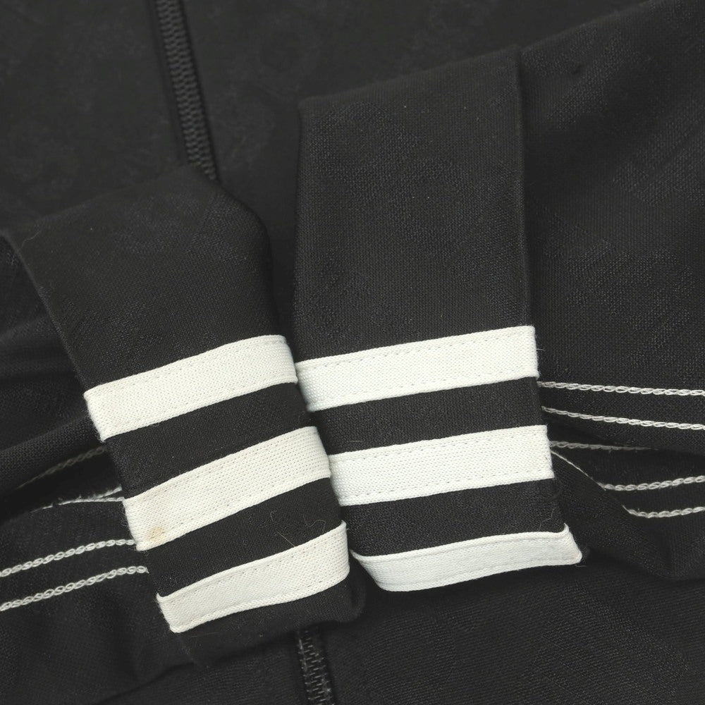 【中古】アディダス adidas × Alexander Wang ストレッチ ポリエステル ジャカード トラックジャケット ジャージ ブラック【 J 2XO 】【 状態ランクC 】【 メンズ 】