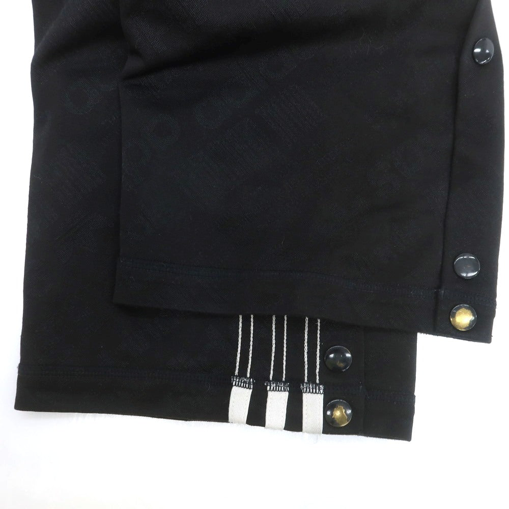【中古】アディダス adidas × Alexander Wang ストレッチポリエステル サイドスナップボタン トラックパンツ ブラック【 JPN O 】【 状態ランクC 】【 メンズ 】