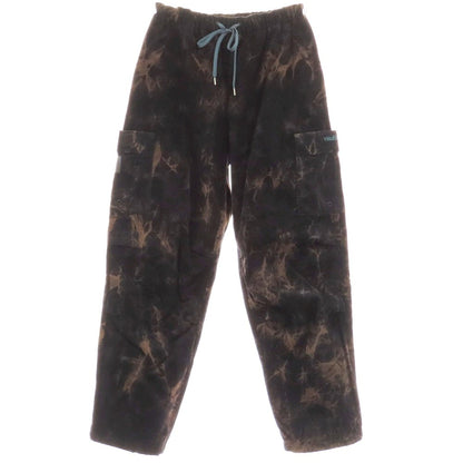 【中古】ボルトルーム vaultroom コットン ブロックコーデュロイ イージーカーゴパンツ ブラックxブラウン【 S 】【 状態ランクA 】【 ユニセックス 】