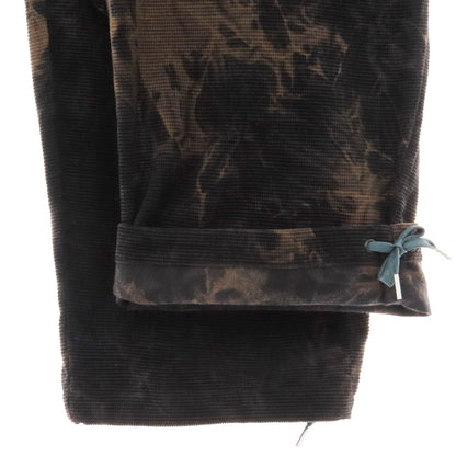 【中古】ボルトルーム vaultroom コットン ブロックコーデュロイ イージーカーゴパンツ ブラックxブラウン【 S 】【 状態ランクA 】【 ユニセックス 】