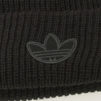 【中古】アディダス adidas アクリル ニットキャップ ブラック【 60-63cm 】【 状態ランクB 】【 ユニセックス 】
