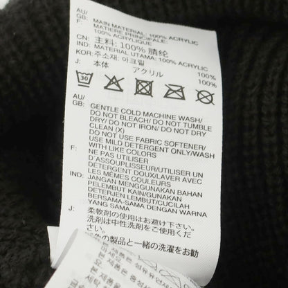 【中古】アディダス adidas アクリル ニットキャップ ブラック【 60-63cm 】【 状態ランクB 】【 ユニセックス 】