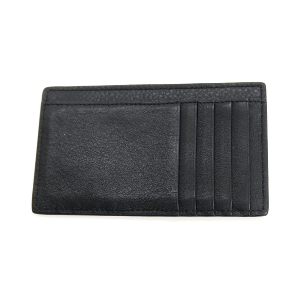 【中古】バレンシアガ BALENCIAGA レザー カードケース ブラック【 状態ランクB 】【 ユニセックス 】
