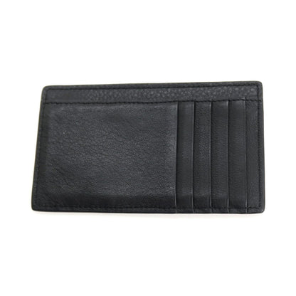 【中古】バレンシアガ BALENCIAGA レザー カードケース ブラック【 状態ランクB 】【 ユニセックス 】