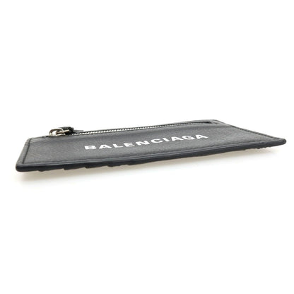 【中古】バレンシアガ BALENCIAGA レザー カードケース ブラック【 状態ランクB 】【 ユニセックス 】