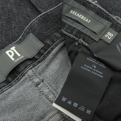 【中古】ピーティートリノ デニム PT TORINO DENIM BREAKBEAT ストレッチコットン ジーンズ デニムパンツ グレーブラック【 28 】【 状態ランクB 】【 メンズ 】