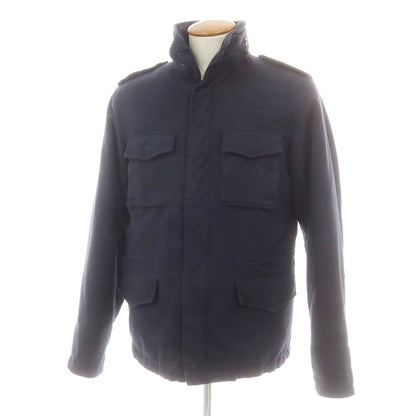 【中古】アスペジ ASPESI コットンナイロン M-65 中綿 ミリタリージャケット ネイビー【 M 】【 状態ランクC 】【 メンズ 】