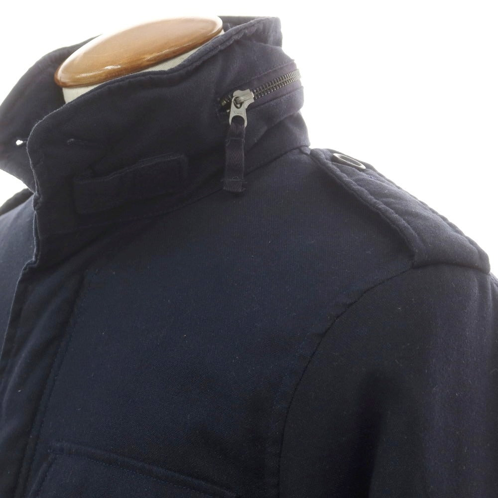 【中古】アスペジ ASPESI コットンナイロン M-65 中綿 ミリタリージャケット ネイビー【 M 】【 状態ランクC 】【 メンズ 】