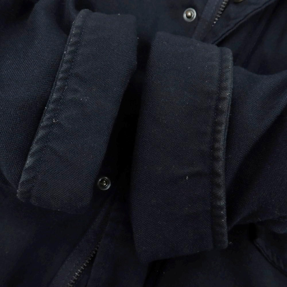 【中古】アスペジ ASPESI コットンナイロン M-65 中綿 ミリタリージャケット ネイビー【 M 】【 状態ランクC 】【 メンズ 】