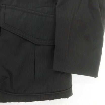 【中古】ピューテリー PEUTEREY ウールコットン 中綿ブルゾン ブラック【 48 】【 状態ランクC 】【 メンズ 】