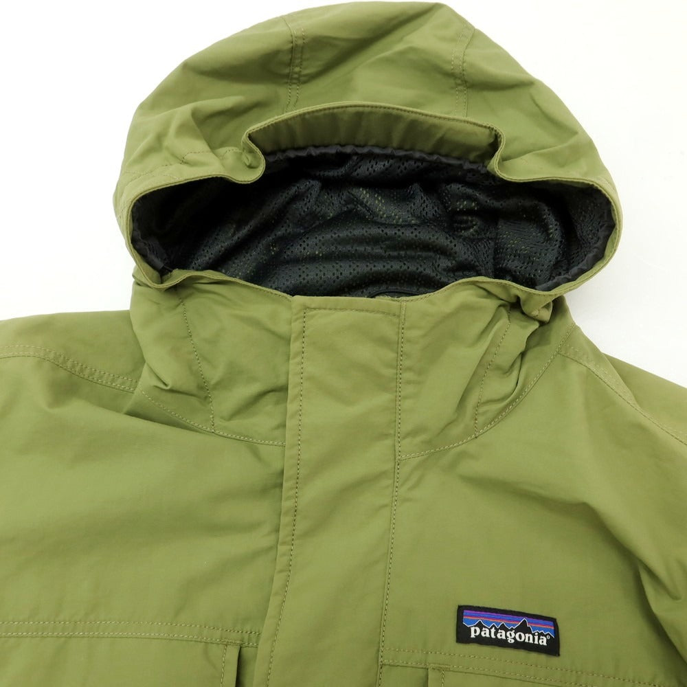 【中古】パタゴニア patagonia ナイロン マウンテンパーカー ライトオリーブグリーン【 S 】【 状態ランクC 】【 メンズ 】