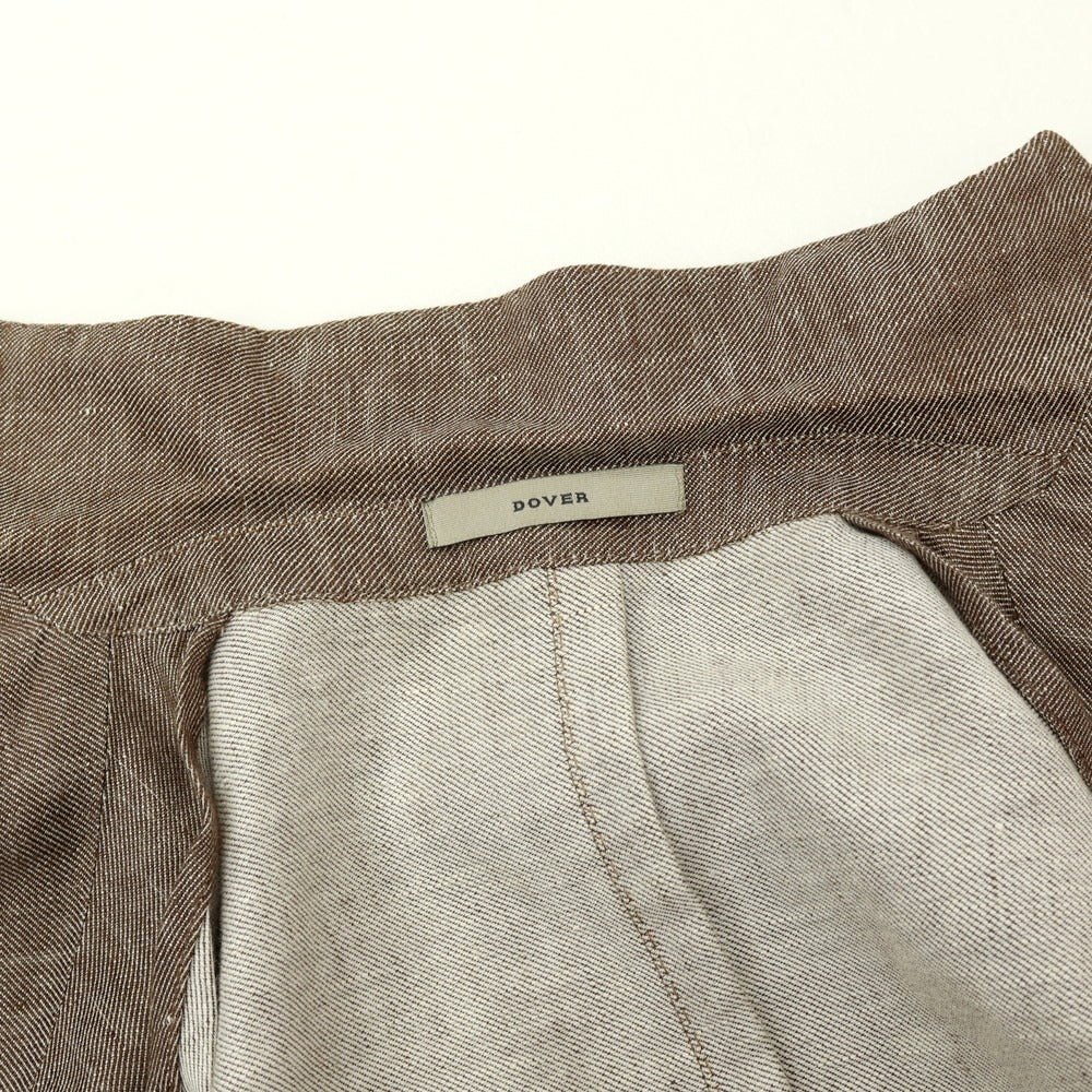 【中古】ボリオリ BOGLIOLI DOVER リネンコットン 3B テーラードジャケット アッシュブラウン系【サイズ44】【 状態ランクC 】【 メンズ 】