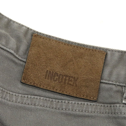 【中古】インコテックス INCOTEX ストレッチコットン デニムパンツ グレー【 32 】【 状態ランクC 】【 メンズ 】