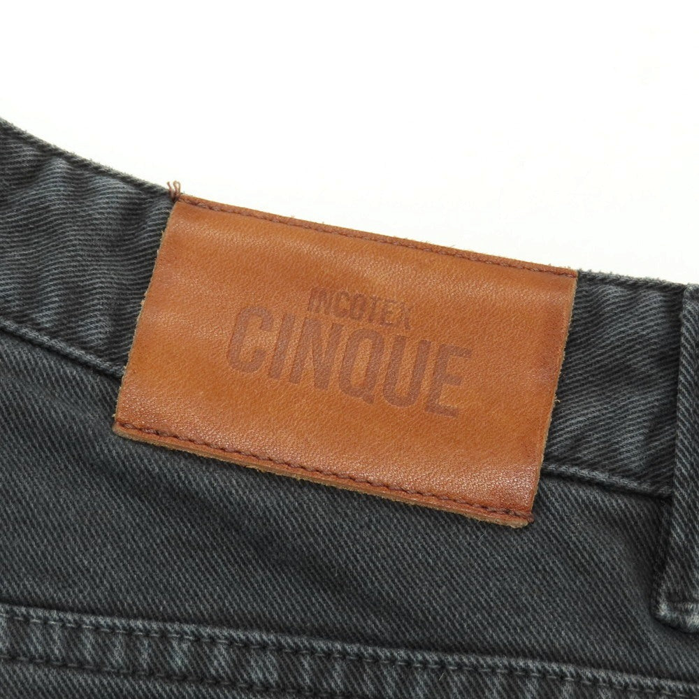 【中古】インコテックス INCOTEX ストレッチコットン デニムパンツ ダークグレー【 31 】【 状態ランクC 】【 メンズ 】