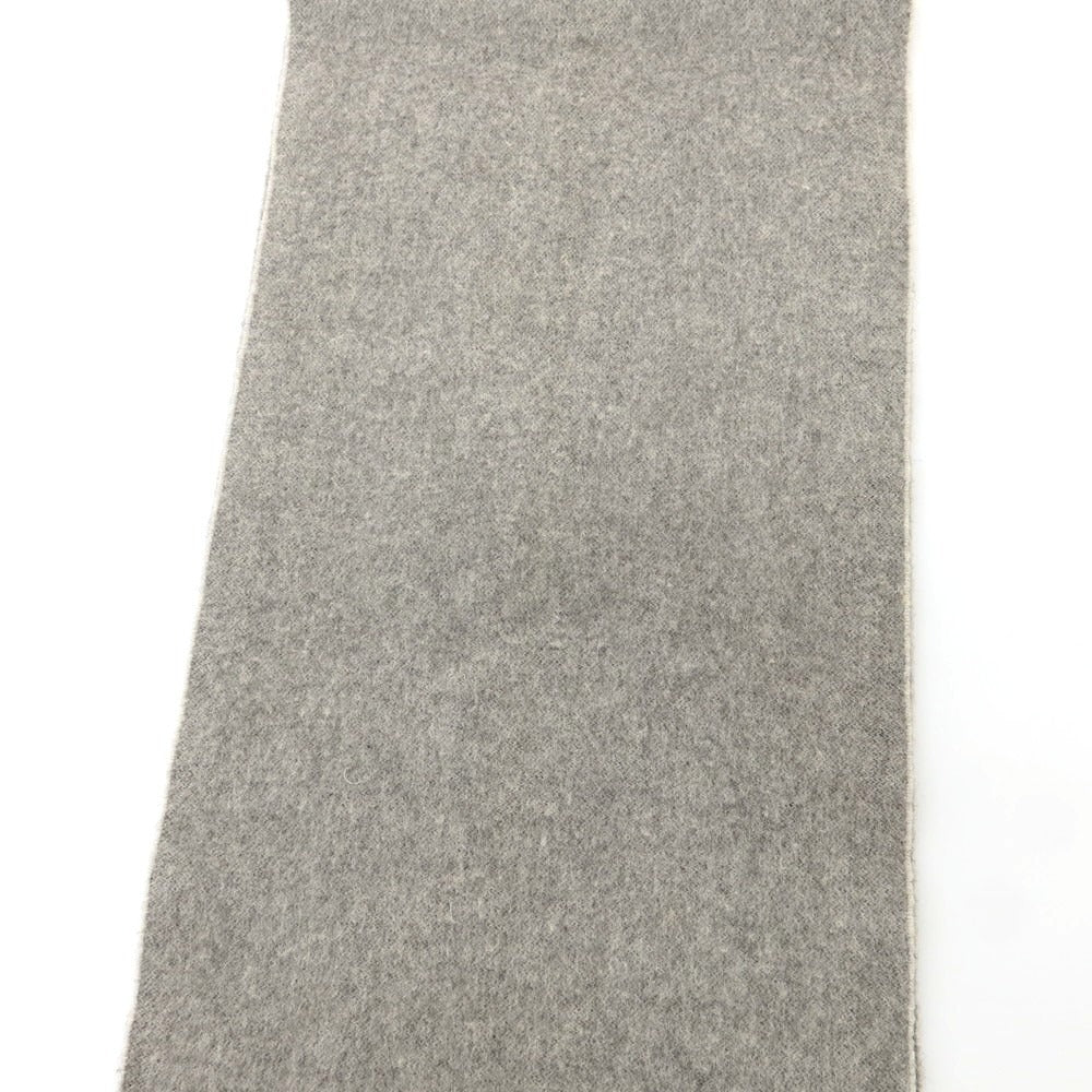 【中古】ドレイクス DRAKES ウールアンゴラ マフラー グレー【 状態ランクC 】【 メンズ 】