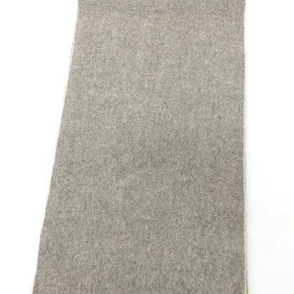 【中古】ドレイクス DRAKES ウールアンゴラ マフラー グレー【 状態ランクC 】【 メンズ 】