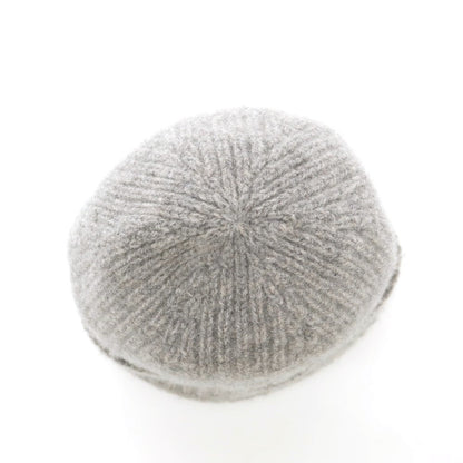 【中古】ウィリアムロッキー WILLIAM LOCKIE ウール ニットキャップ ライトグレー【 状態ランクB 】【 メンズ 】