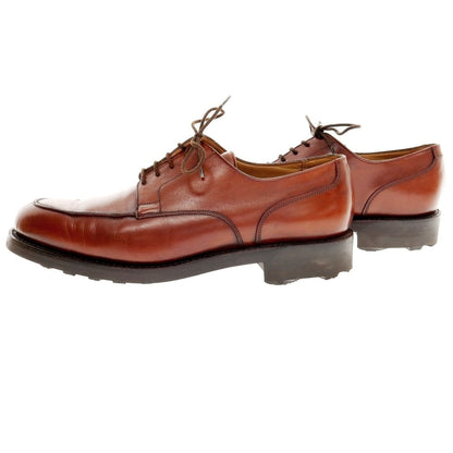 【中古】クロケットアンドジョーンズ CROCKETT&amp;JONES DURHAM Uチップ ドレスシューズ ブラウン【 7 E 】【 状態ランクB 】【 メンズ 】