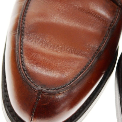 【中古】クロケットアンドジョーンズ CROCKETT&amp;JONES DURHAM Uチップ ドレスシューズ ブラウン【 7 E 】【 状態ランクB 】【 メンズ 】