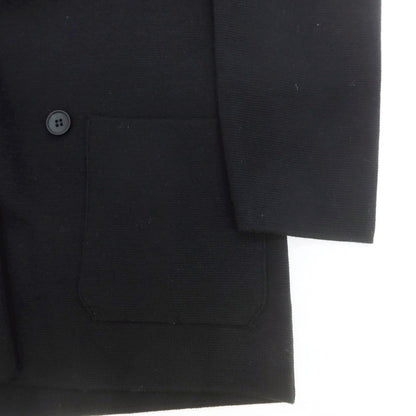 【中古】フィリッポ デ ローレンティス FILIPPO DE LAURENTIIS ウール ジャケット型 ダブルブレスト カーディガン ブラック【 46 】【 状態ランクA 】【 メンズ 】