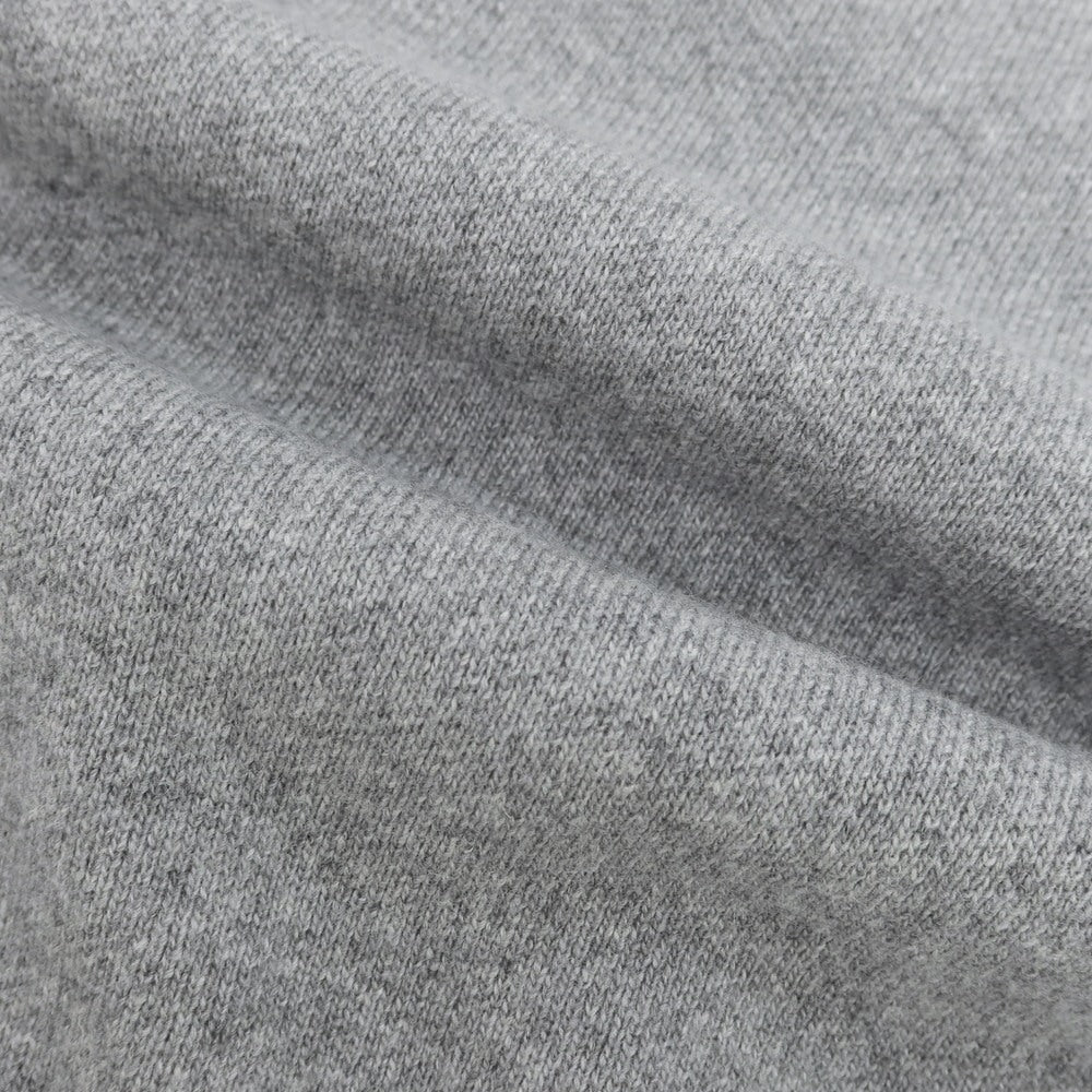 【中古】ピーエムディーエス PMDS ウールレーヨンナイロンカシミヤ クルーネック プルオーバーニット ライトグレー【 S 】【 状態ランクA 】【 メンズ 】