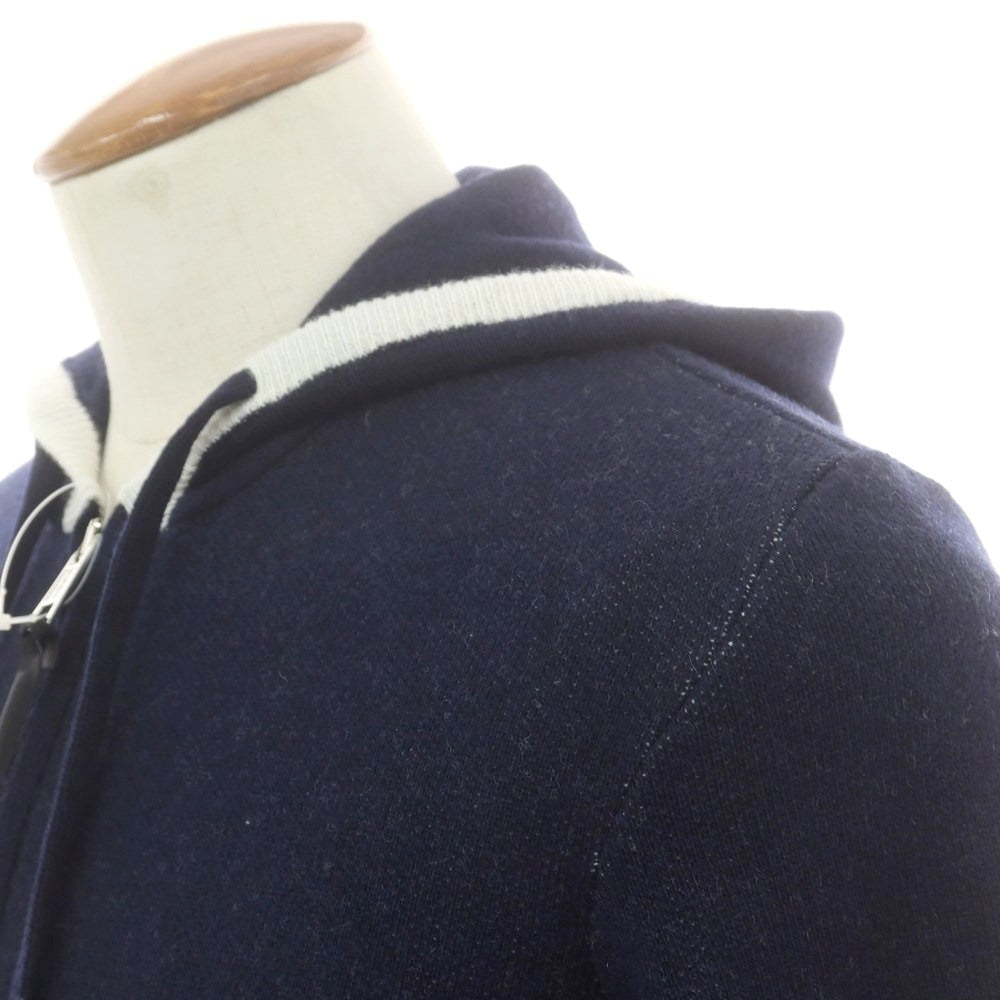 【中古】ピーエムディーエス PMDS ウールレーヨンナイロンカシミヤ ニット セットアップ ネイビー【 M 】【 状態ランクA 】【 メンズ 】