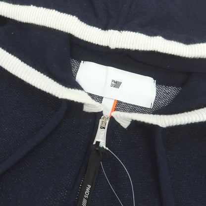 【中古】ピーエムディーエス PMDS ウールレーヨンナイロンカシミヤ ニット セットアップ ネイビー【 M 】【 状態ランクA 】【 メンズ 】