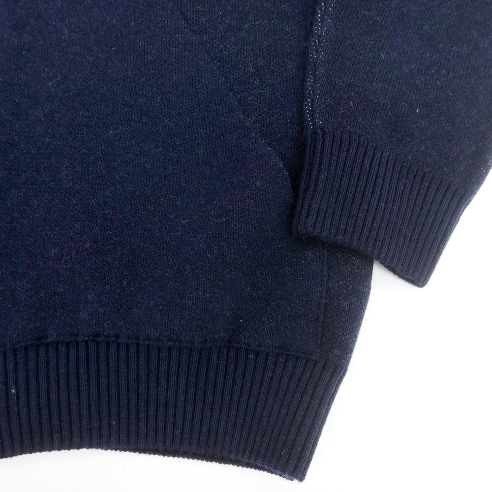 【中古】ピーエムディーエス PMDS ウールレーヨンナイロンカシミヤ ニット セットアップ ネイビー【 M 】【 状態ランクA 】【 メンズ 】