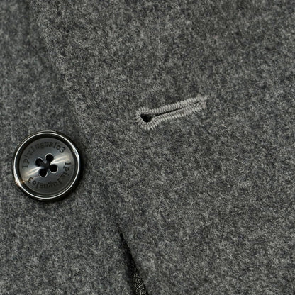 【中古】ウノピュウノウグァーレトレ 1piu1uguale3 ウールカシミヤ チェスターフィールドコート グレー【 4 】【 状態ランクA 】【 メンズ 】