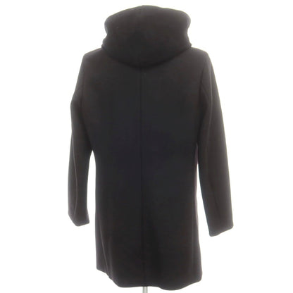 【中古】ウノピュウノウグァーレトレ 1piu1uguale3 ウールナイロンカシミヤ フーデッドコート ブラック【 6 】【 状態ランクA 】【 メンズ 】