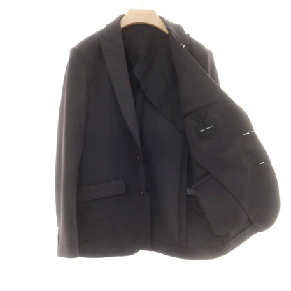 【中古】ウノピュウノウグァーレトレ 1piu1uguale3 ジャージーポリエステル カジュアルジャケット ブラック【 VI 】【 状態ランクA 】【 メンズ 】