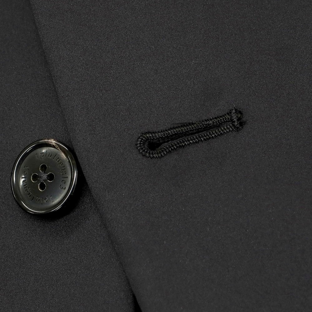 【中古】ウノピュウノウグァーレトレ 1piu1uguale3 ジャージーポリエステル カジュアルジャケット ブラック【 VI 】【 状態ランクA 】【 メンズ 】