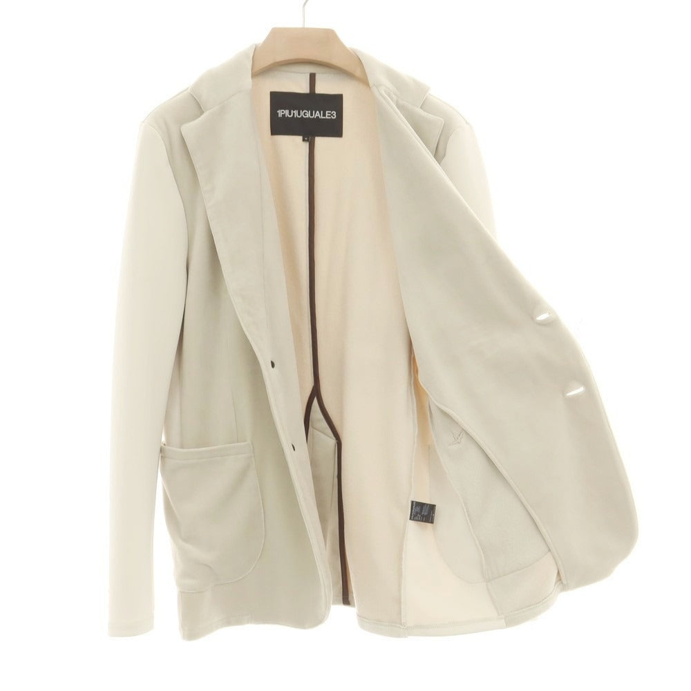 【中古】ウノピュウノウグァーレトレ 1piu1uguale3 ストレッチポリエステル カジュアルジャケット サンドベージュ【 V 】【 状態ランクA 】【 メンズ 】