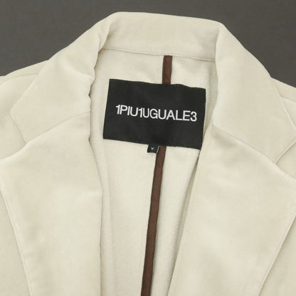 【中古】ウノピュウノウグァーレトレ 1piu1uguale3 ストレッチポリエステル カジュアルジャケット サンドベージュ【 V 】【 状態ランクA 】【 メンズ 】