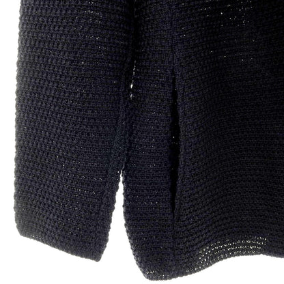 【中古】ウノピュウノウグァーレトレ 1piu1uguale3 コットン 2B ニットジャケット ネイビーブラック系【サイズV】【 状態ランクA 】【 メンズ 】