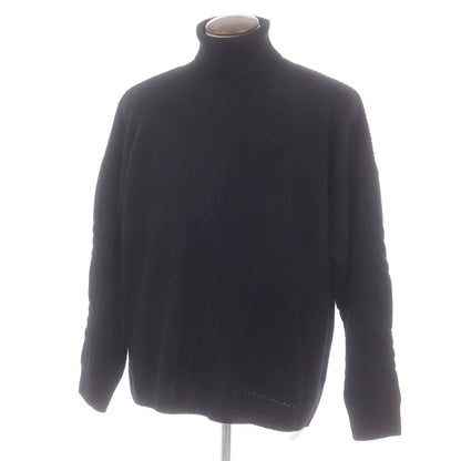 【中古】ウノピュウノウグァーレトレ 1piu1uguale3 カシミヤ タートルネック プルオーバーニット ブラック【 VI 】【 状態ランクA 】【 メンズ 】